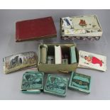 A collection of 1920s/30s cigarette cards, part-sets, to include some earlier chromolithographic