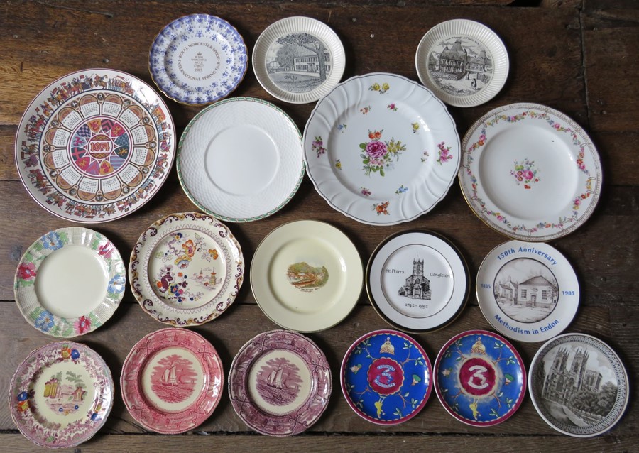 A collection of nineteenth and twentieth century ceramics to include: Masons, Wedgwood Spode and