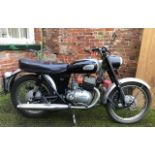 Greeves Sports 250 Vintage Motorcycle. First Registered 8/11/1966 Reg: MGY 594 D Twin Cylinder.