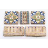 A collection of W Godwin Lugwardine Hereford Tiles