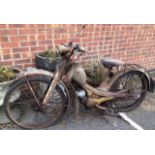 Motor bike NSV Quickly Moped 1957 with papers, AF condition, great project