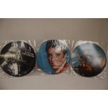 A collection of 12 Elvis Presley 12” picture discs , Elvis Legendary Performer Vol 3, Pictures of