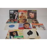 A collection of eleven Elvis 45’s to include: My Way, Elvis Presley In Kid Galahad, Its Now Or