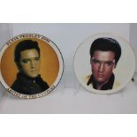 A Selection Of Elvis Commemorative plates X5  All Plates Are in Good Overall Condition and Show No