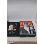 Elvis Presley De Agostini 1-90 in four Elvis Presley Storage boxes.   All boxes show signs of wear