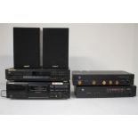 Marantz Cd Player, X2 Tangent Speakers, Acram Integrated Amp, Acram Stereo Tuner, Pioneer Tape Deck