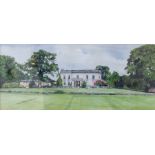 C. P. Mayer (British, 20th Century), Birtles Hall, Nether Alderley, Cheshire, titled, signed and