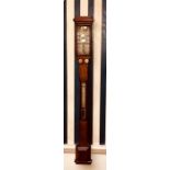 A William IV oak stick barometer by Thomas Underhill of Corporation Street, Manchester, circa