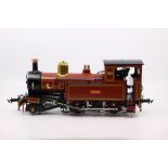 Accucraft: A boxed Accucraft, I.O.M. Mannin, 2-4-0T locomotive, complete with paperwork and boiler