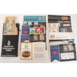 A collection of world and British stamps, mostly first day covers, collection of Concorde stamps and