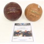 A signed modern football, signed by Geoff Hurst, complete with certificate of authenticity; together