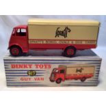 Dinky: A boxed Dinky Supertoys, Guy Van with Spratt’s livery. In excellent original condition,
