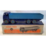 Dinky: A boxed Dinky Supertoys, Foden 8 Wheel Wagon 501, dark blue cab, light blue back, very good