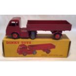 Dinky: A boxed Dinky Toys Electric Articulated Lorry, Hindle Smart, with British Railways transfer