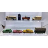 Dinky: A collection of assorted Dinky Toys to include Land Rover, Austin Atlantic, Ford Sedan,
