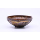 A Michael Cardew Winchcombe studio pottery conical bowl 17cm diameter 8cm high  No damages no