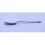 A fine quality Georgian silver marrow scoop