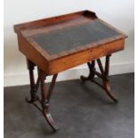 A 19th cent mahogany Irish Desk Provenance from an Irish 18th century Country house