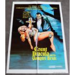 Film Movie Poster interest "Count Dracula and his Vampire Bride"