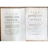 Original 1762 Coin reference books ‘A View of the Silver coin and coinage of England’ & ‘A View of