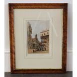A David Roberts Orientalist interest framed print "Egypt and Nubia", Old Church St Gallery verso