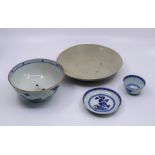 A collection of Chinese porcelain, to include three pieces from the notable Christies Nanking