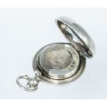 A silver sovereign case, Birmingham 1904, weight approx 18.2gms  Condition report: overall good-