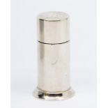 A Tiffany silver bullet shaped stamp moistener, the underside base stamped Tiffany & Co. Makers