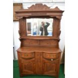 An Art Nouveau chiffonier