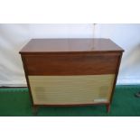 A Ferguson radiogram, in a teak veneered cabinet, circa 1960s