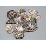 British Hammered Coin Group.  An accumulation of silver coins (19) from the reigns of, Henry II,