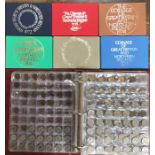 Large Coin collection, includes Royal Mint year sets, album of pre decimal coins with other pre