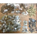 Collection of UK and World Coins, includes  Halfcrown’s 1836, 1887 with other pre 20 & pre  47