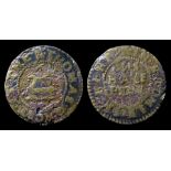 Thomas Ghost. Bromley, Kent, 17th Century Trade Token.  THOMAS GHOST AT THE, A Hart. R. IN BROMLY IN