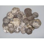 Tudor Coins.  (31) Hammered silver coins from the reigns of, Henry VII (3), Henry VIII (3), Edward