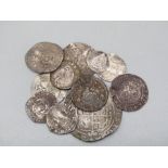 Stuart Hammered Silver Coins.  A group of coins from the Stuart period, (11). Charles I,
