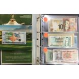 21 Scottish & Ulster Bank Banknotes £10, £5 and £1 Banknotes, includes Clydesdale Bank £10, Bank of