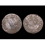 Elizabeth I Threepence.  Third & Fourth Issue, 1561-77. Silver, 1.35g. 20.38 mm. Crowned bust