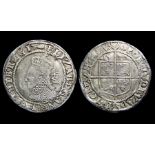 Elizabeth I Sixpence.  Sixth Issue, 1582-1600. 2.59g. 26.82 mm. Crowned bust left, rose behind. Bust