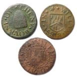 17th Century, Kent Tokens.  Milton Next Sittingbourne (3). William Covall, Brewers Arms. Farthing
