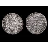 William I Penny.  Circa, 1068-1070? AD. Silver, 1.22g. 19.18 mm. Crowned and diademed bust
