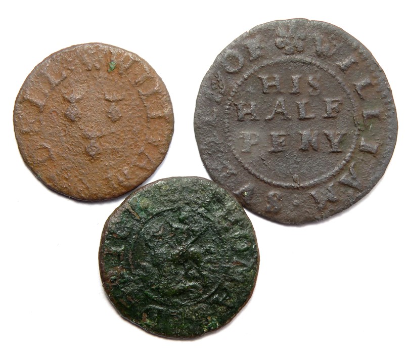 17th Century, Kent Tokens.  Lydd (3). Thomas Edericke, George & Dragon. Farthing. 1.36g. W375.