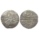 Edward IV groat, Bristol mint. B on breast, quatrefoils at neck, mm crown. 24mm, 2.95g. Spink 2004.