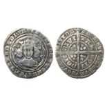 Edward III groat, London. Pre-Treaty series E, 1354-1355. 27mm, 3.8g. Spink 1567.