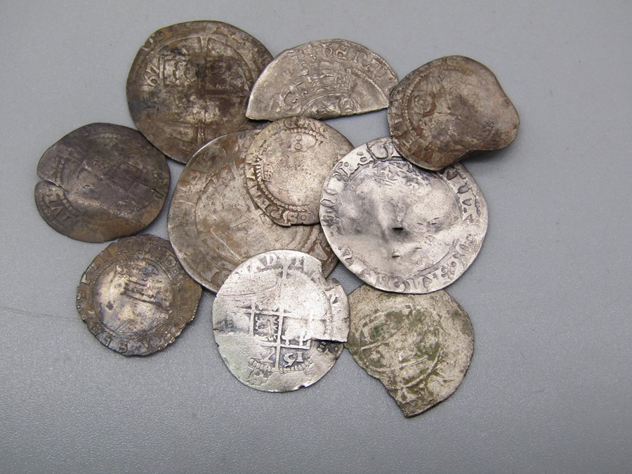 Tudor Coin Group.  An accumulation of coins from the Tudor period, including. Henry VIII, Mary and