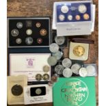 Coin collection of UK proof year sets 1972, 1973, 1974, 1975, 1976, 1977, 1978, 2 x 1980, 1981 &