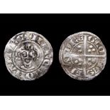 Guy Of Dampierre Sterling Penny.  Circa, 1279-1305. Silver, 1.06g. 19.81 mm. Bare-headed facing