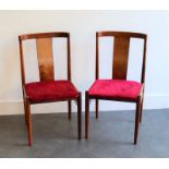 A set of 8 mid century Danish design rosewood chairs