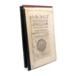 Oliver Cromwell Interest. An Act...for a Temporary Supply towards the Maintenance of the Armies