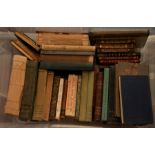 Collection of books, some bearing owner inscriptions of Briton Riviere RA (1840-1920), some with